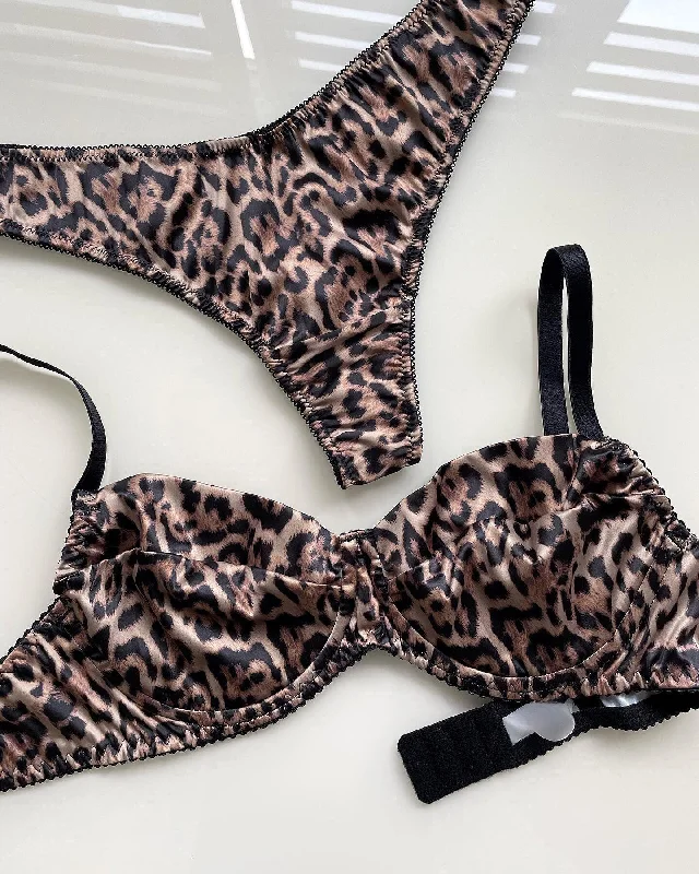 Amour Leopard Lingerie set