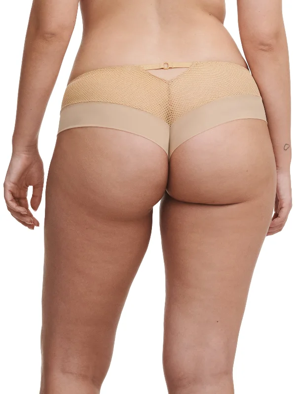 Chantelle Fleurs Revealing Shorty Toffee Sequins