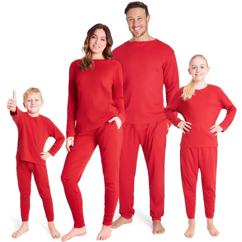 CityComfort Ribbed Pyjamas for Women - Matching PJs for Family