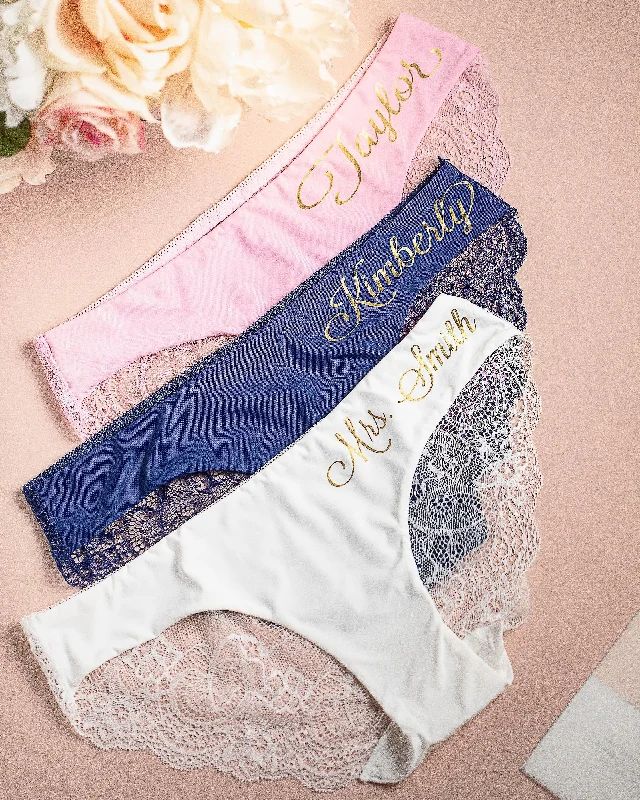 Custom Lace Panties