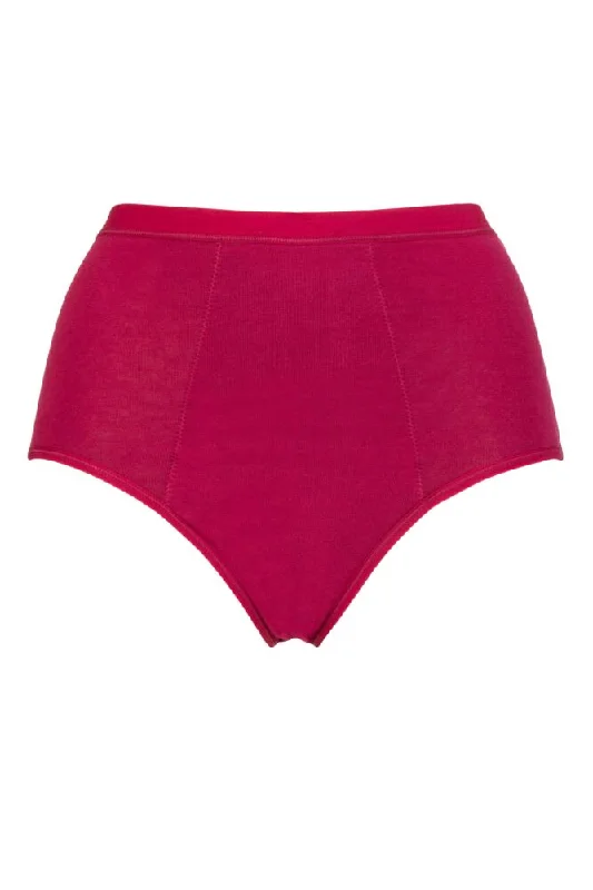 Ladies 1 Pair Love Luna Organic Cotton Period Full Briefs