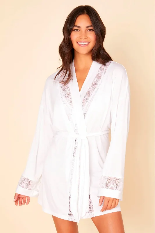 Allure Sleep Robe White