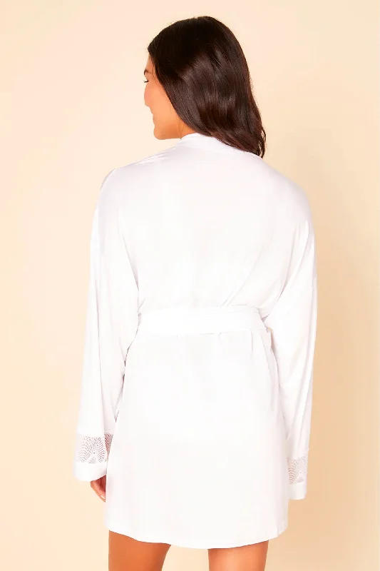 Allure Sleep Robe White