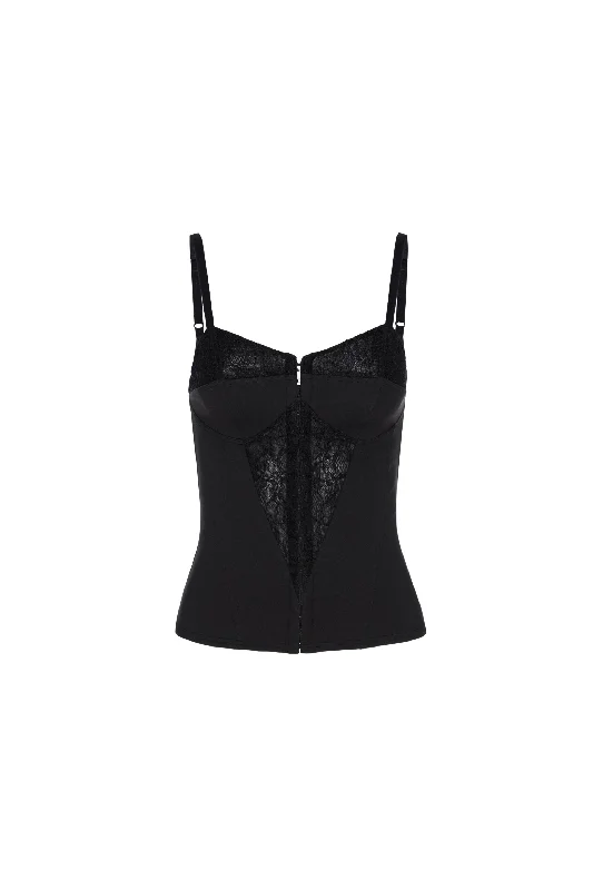 LIANA TOP - BLACK