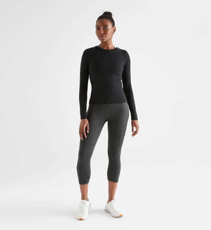 Women's Blended Merino Wool Long Sleeve Tee