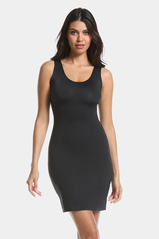 Tone Your Body Tank Dress Black