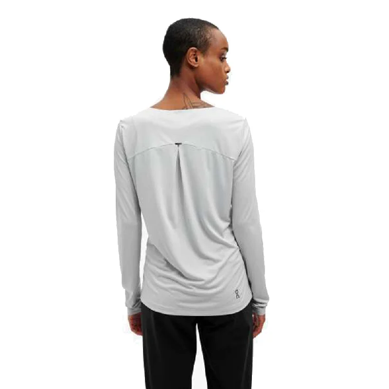 On Women's Performance Long T-Shirt - Glacier