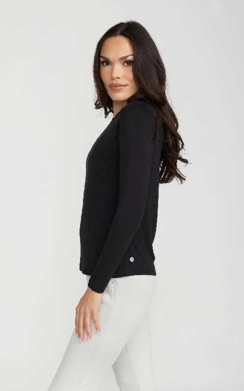 The Everyday Long Sleeve in Black