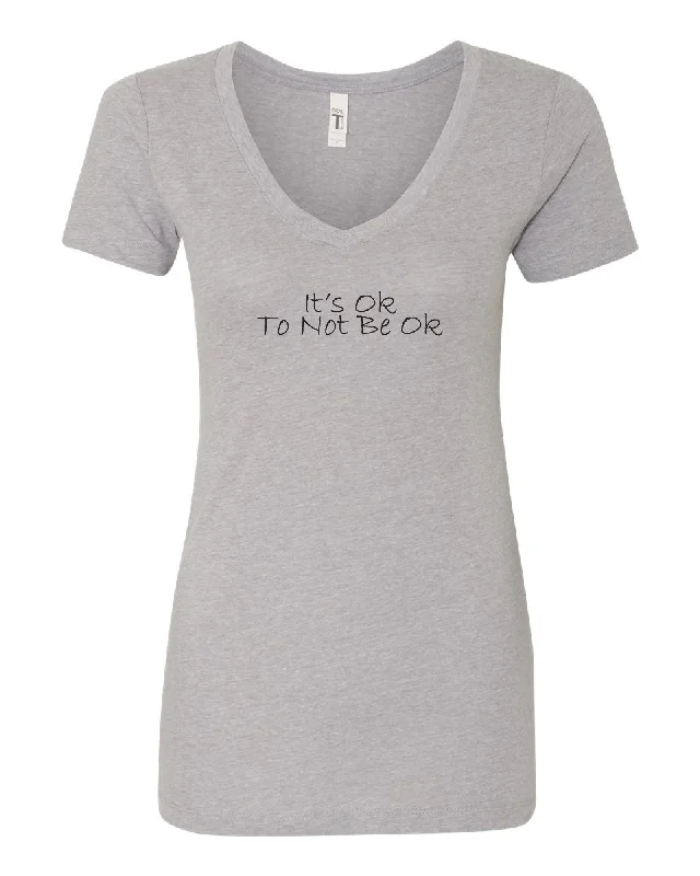 XS / Heather Grey / Its Ok To Not Be Ok