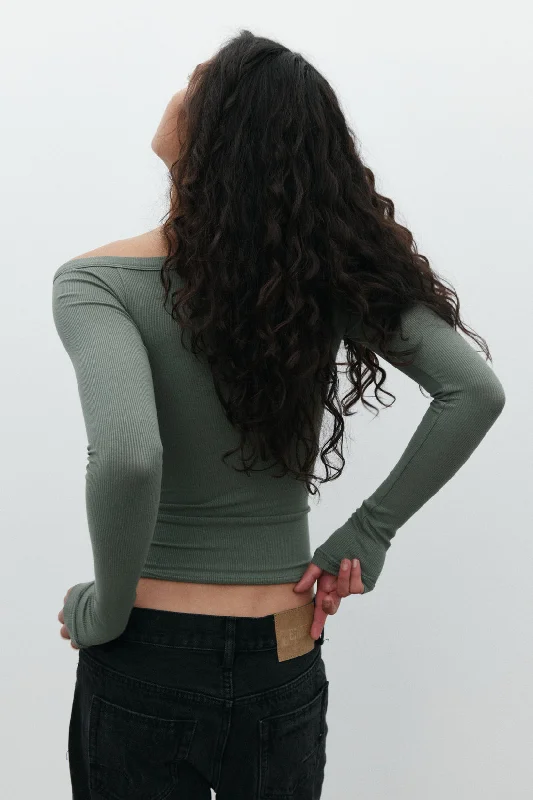 Zinnia Top - Khaki