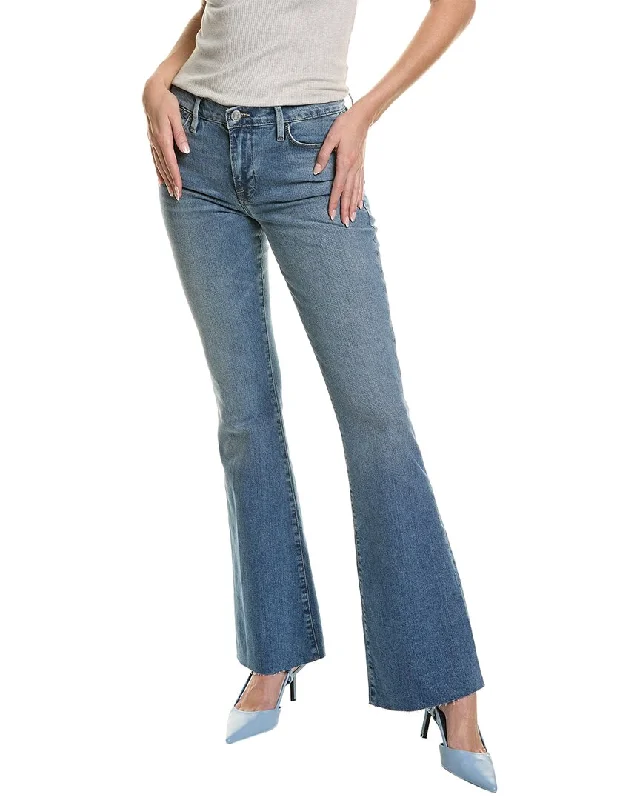 FRAME Denim Le High Raw After Deepwater Flare Jean