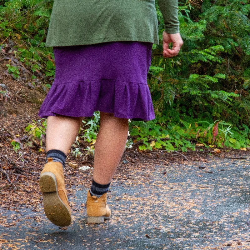 Hemp Ruffle Skirt