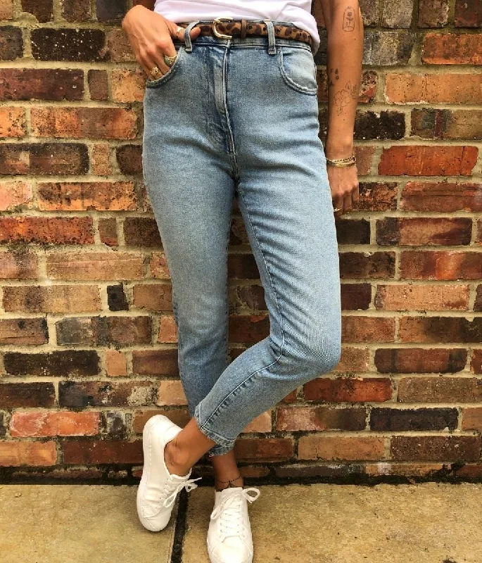 Light Denim Mum Jeans