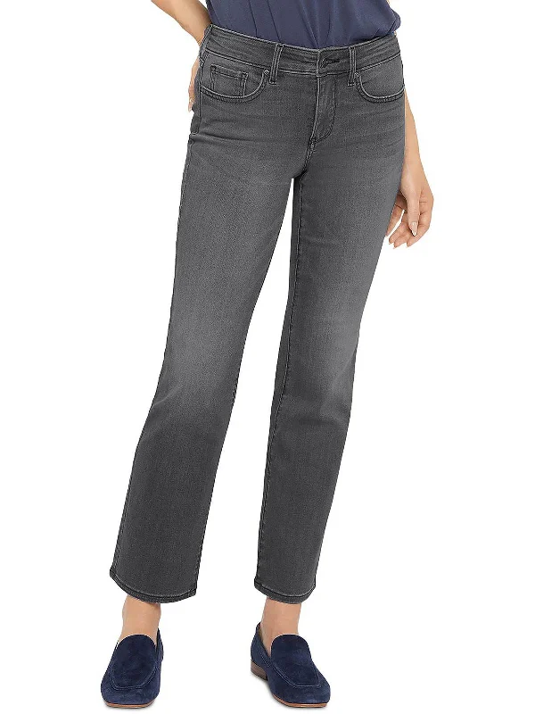 Marilyn Womens Denim High Rise Ankle Jeans