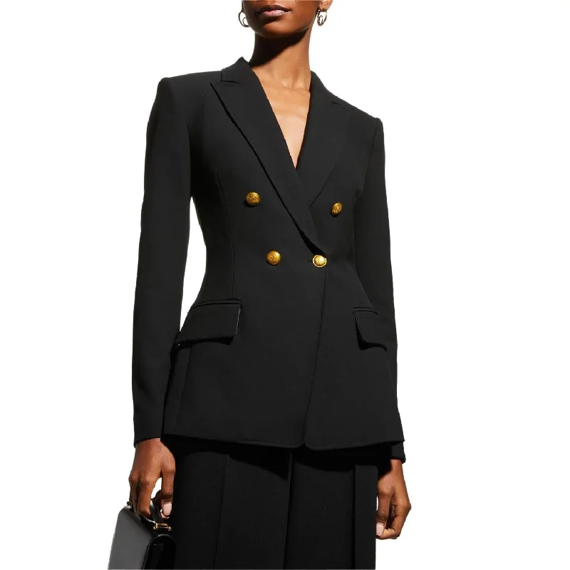 Sedgwick Ii Jacket Button Blazer in Black Gold