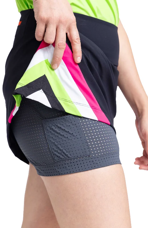 The A-Team Golf Skort - Black