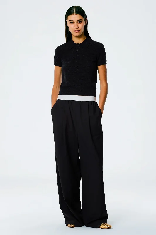 Tropical Wool Marit Pull On Pant