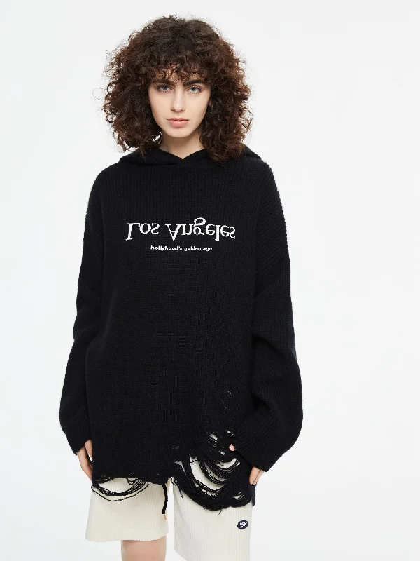 LA Black Impression Sweater