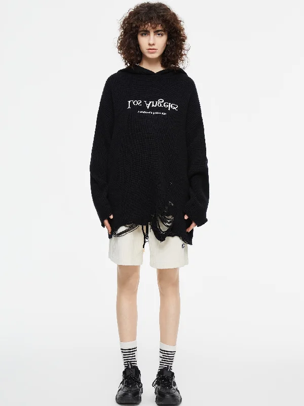 LA Black Impression Sweater