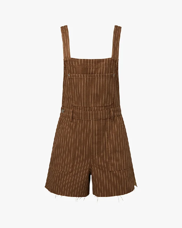 Slit Overall Short