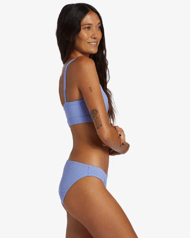 A/Div Banded Tank Bikini Top - Cosmic Blue