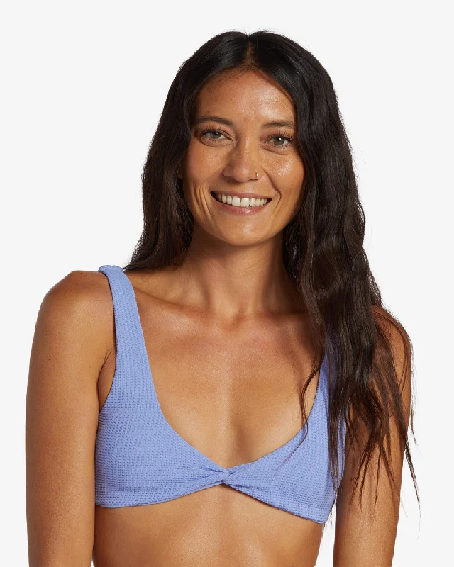 A/Div Twisted Tank Bikini Top - Cosmic Blue