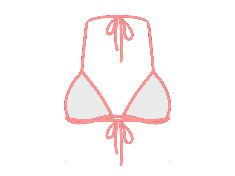 Coral Bikini Top II