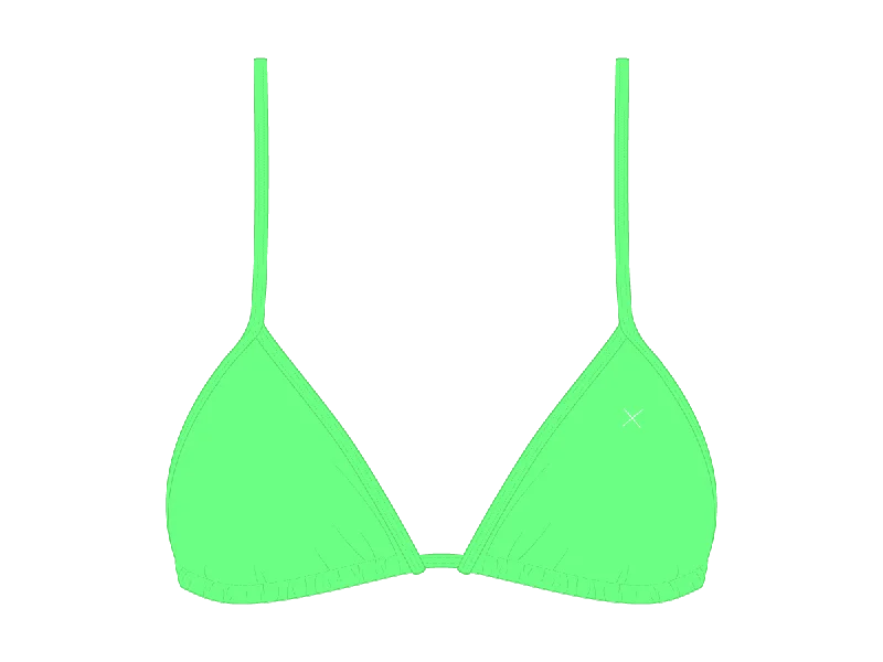 Electro Green Bikini Top II