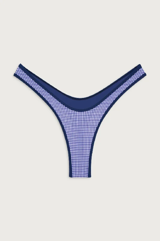 Full Moon Micro Bikini Bottom - Sailor Gingham