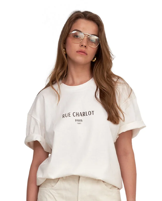 Gottex Beach Life Rue Charlot Printed Oversized T-Shirt