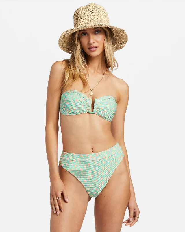 I Sea You Tanlines Bandeau Bikini Top - Spearmint