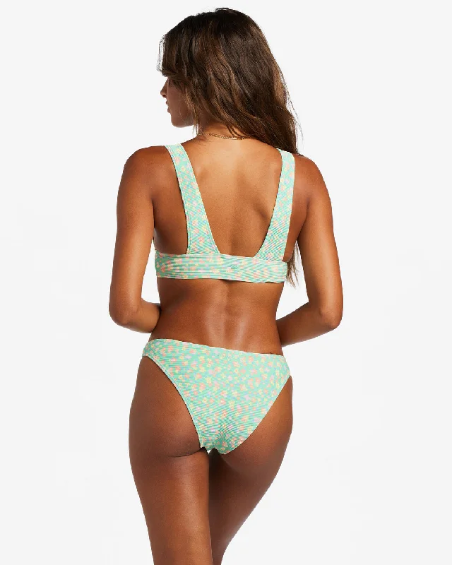 I Sea You Tanlines Tropic Bikini Bottoms - Spearmint