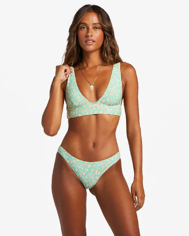 I Sea You Tanlines Tropic Bikini Bottoms - Spearmint