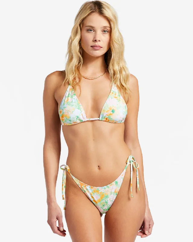 Soft Rave Triangle Bikini Top - Green