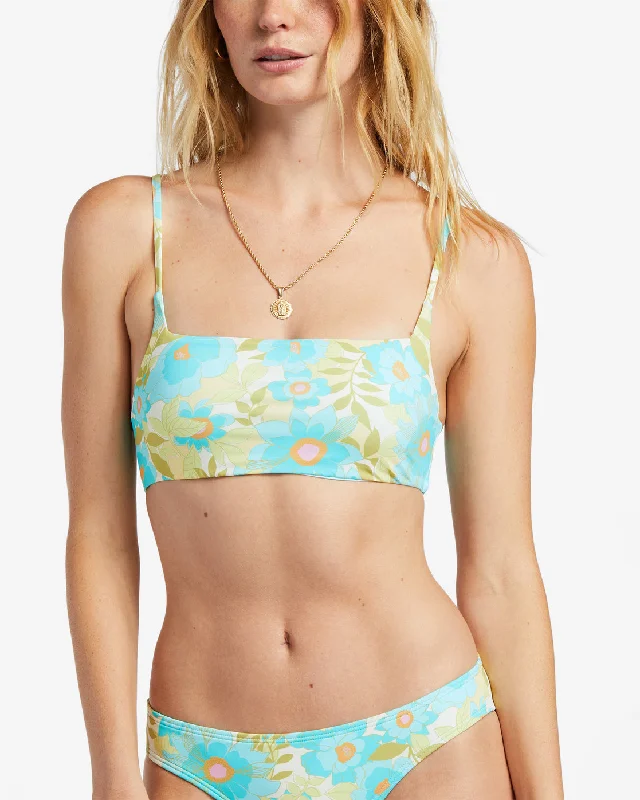 Summer Sky Zoe Crop Bikini Top - Multi