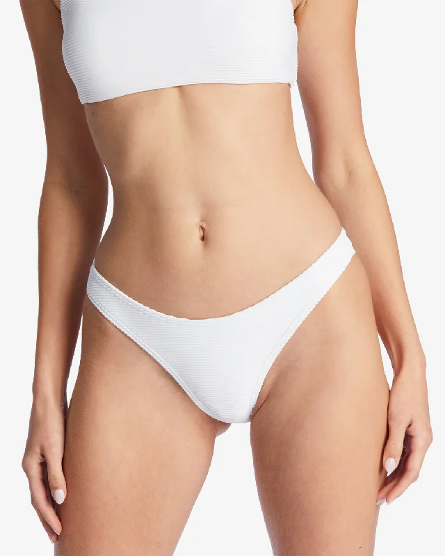 Tanlines Hike Bikini Bottoms - White