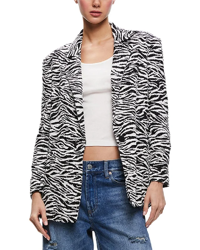 alice + olivia Shan Boxy Blazer