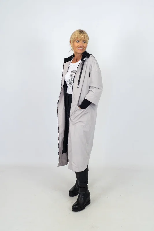 Naya Hooded Long Hooded Coat